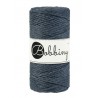 Grey macrame cotton cord 3mm 100m Bobbiny