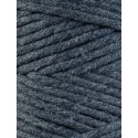 Grey macrame cotton cord 3mm 100m Bobbiny
