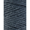 Grafitowy macrame cotton cord 3mm 100m Bobbiny