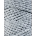 Srebrny macrame cotton cord 3mm 100m Bobbiny