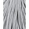 Grey macrame cotton cord 5mm 100m Bobbiny