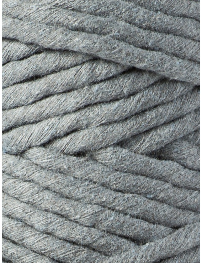 Steel macrame cotton cord 5mm 100m Bobbiny