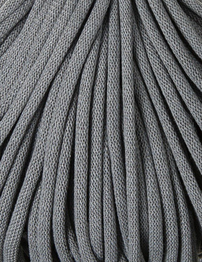 Steel macrame cotton cord 9mm 100m Bobbiny
