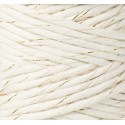 Naturalne złoto macrame cotton cord 3mm 100m Bobbiny
