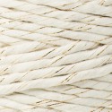 Golden natural macrame cotton cord 5mm 100m Bobbiny