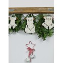 Christmas mini macrame - free pattern