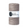 Coffee Makramee-Kordel 3 mm 100m Bobbiny