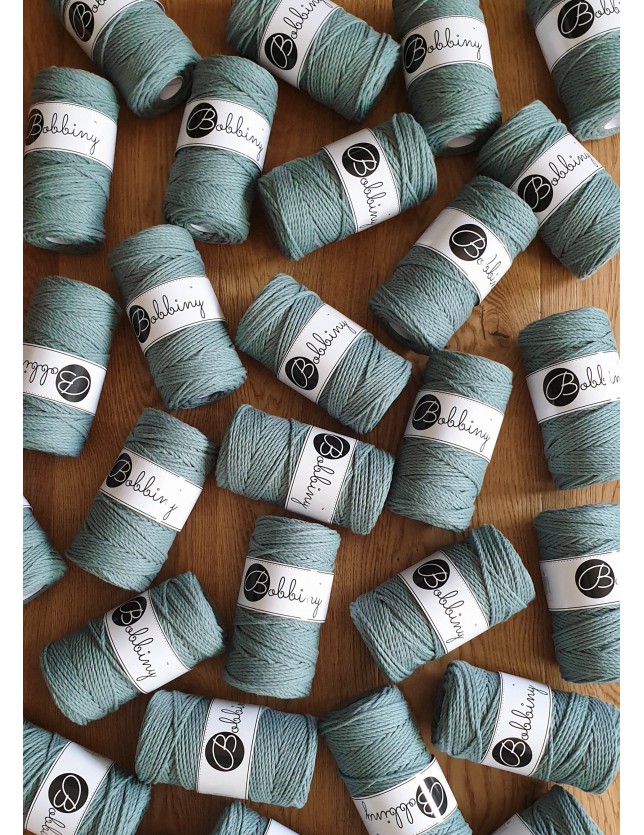 Laurel Makramee-Schnur 3ply 3 mm 100m Bobbiny