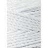 Biały sznurek do makramy 3ply 3mm 100m Bobbiny