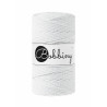Biały sznurek do makramy 3ply 3mm 100m Bobbiny