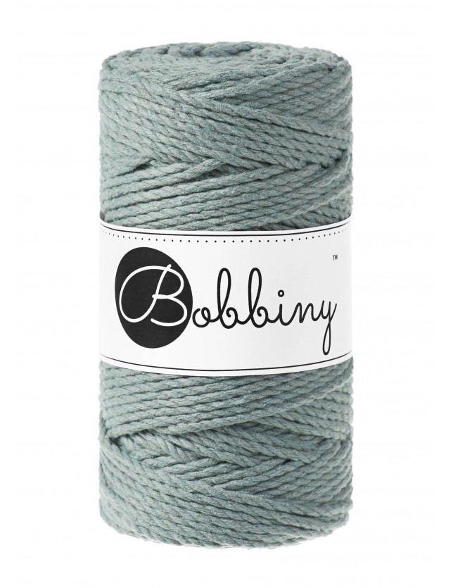Laurel Makramee-Schnur 3ply 3 mm 100m Bobbiny