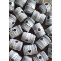 Light Grey 3ply macrame cotton rope 5mm 100m Bobbiny