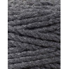 Charcoal 3ply macrame cotton rope 5mm 100m Bobbiny