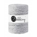 Light Grey macrame cotton cord 5mm 100m Bobbiny