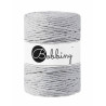 Light Grey macrame cotton cord 5mm 100m Bobbiny