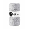 Light Grey macrame cotton cord 3mm 100m Bobbiny