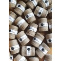 Sand 3ply macrame cotton rope 5mm 100m Bobbiny