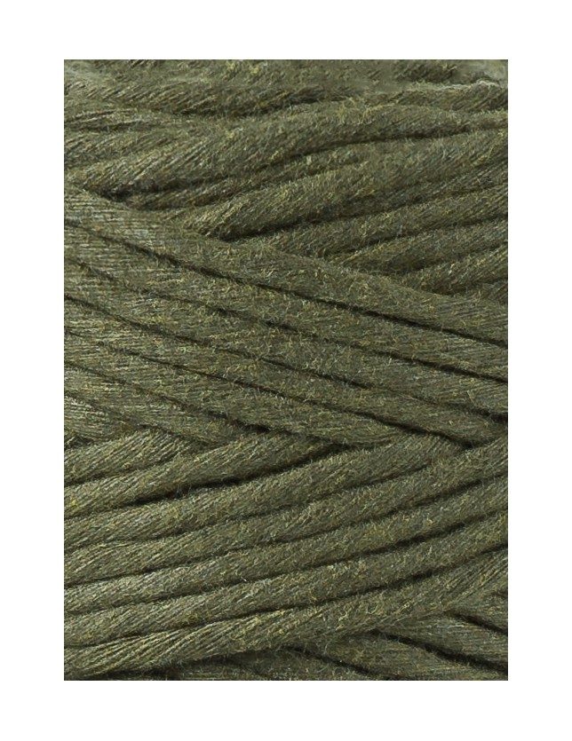 Avocado macrame cotton cord 3mm 100m Bobbiny