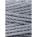 Steel Makramee-Schnur 3ply 5 mm 100m Bobbiny