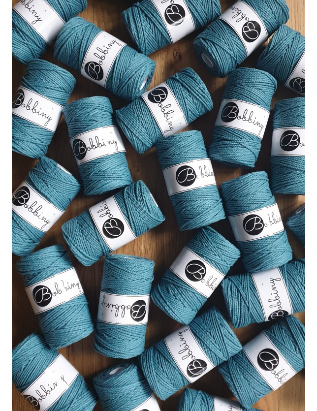 Morski sznurek do makramy 3ply 3mm 100m Bobbiny