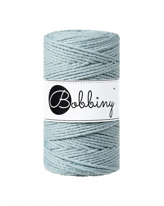Misty 3ply Macrame Rope 3mm 100m bobbiny