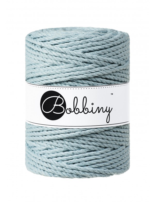 Misty 3ply Macrame Rope 5mm 100m Bobbiny