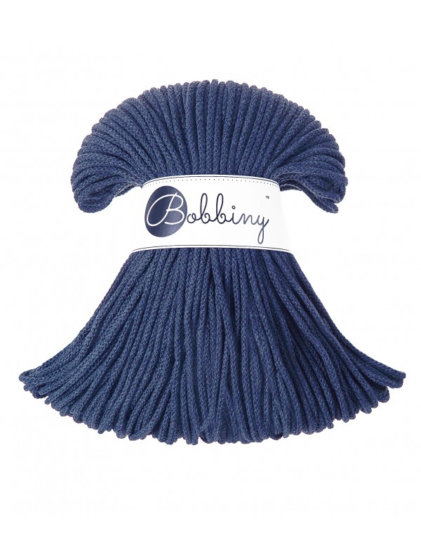 Jeans macrame cotton cord 3mm 100m Bobbiny