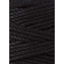 Black Makramee-Schnur 3ply 3 mm 100m Bobbiny