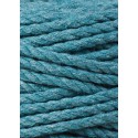 Teal Makramee-Schnur 3ply 5 mm 100m Bobbiny