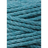 Teal Makramee-Schnur 3ply 5 mm 100m Bobbiny