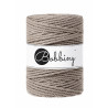 Coffee Makramee-Schnur 3ply 3 mm 100m Bobbiny