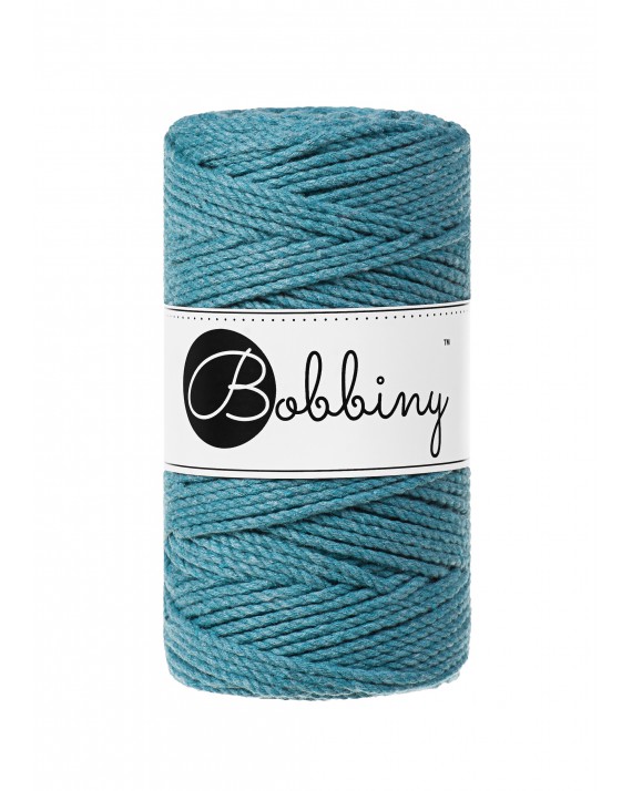 Morski sznurek do makramy 3ply 3mm 100m Bobbiny