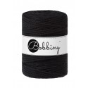Black Makramee-Schnur 3ply 5 mm 100m Bobbiny