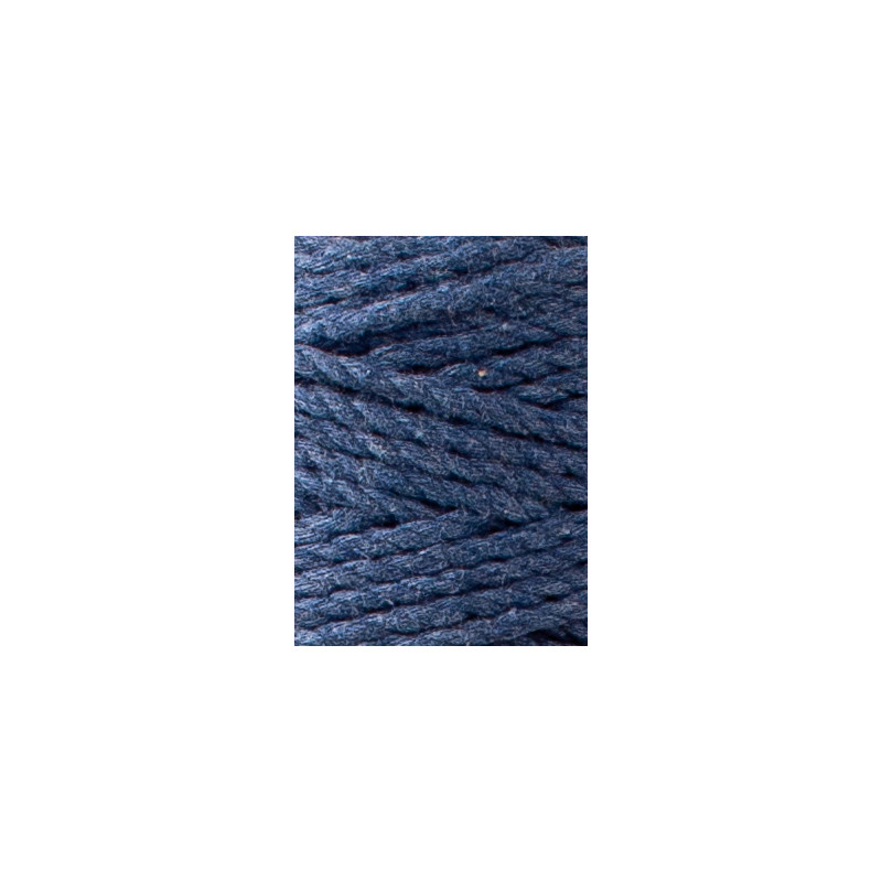 Jeans Makramee-Kordel 3ply 3 mm 100m Bobbiny