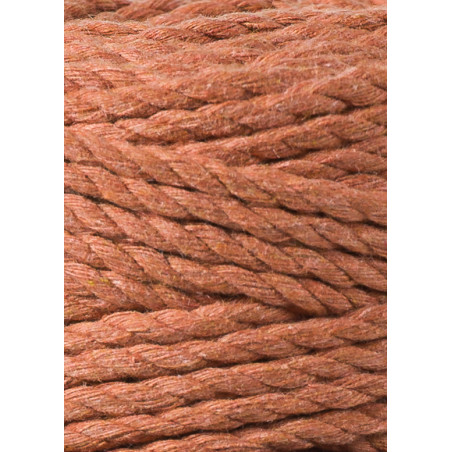 Terracotta sznurek do makramy 3ply 5mm 100m Bobbiny