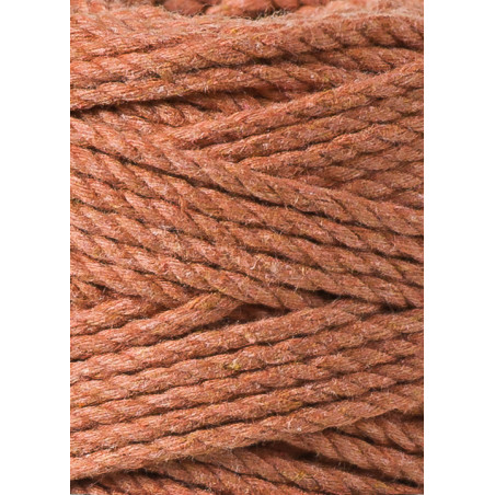 Terracotta sznurek do makramy 3ply 3mm 100m Bobbiny