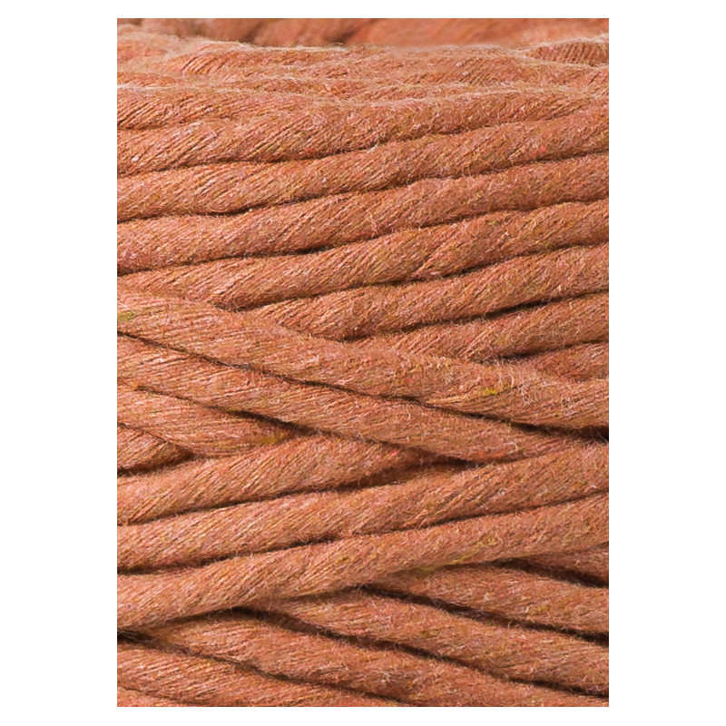 Terracotta sznurek bawełniany 5mm 100m Bobbiny