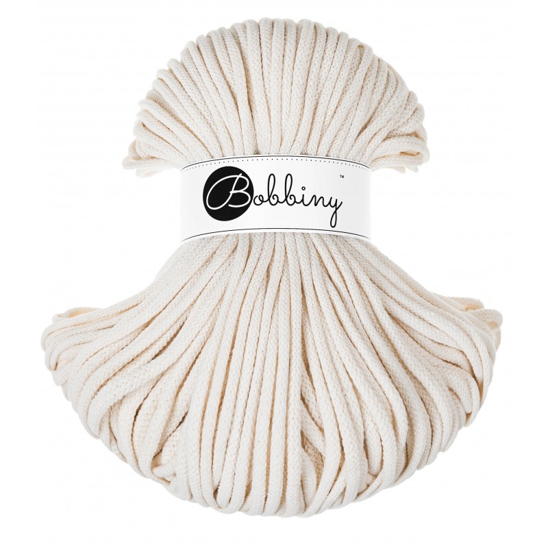 Naturalny sznurek bawełniany 5mm 100m Bobbiny
