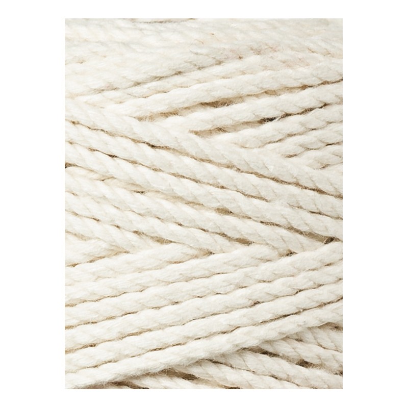 Naturalny sznurek do makramy 3ply 3mm 100m Bobbiny