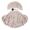 Nude braided cord 9mm 100m Bobbiny