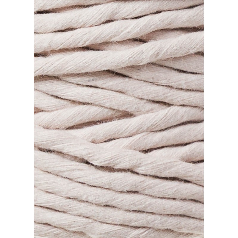 Nude macrame cotton cord 5mm 100m Bobbiny