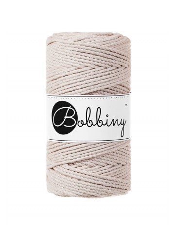 Cielisty sznurek do makramy 3ply 3mm 100m Bobbiny