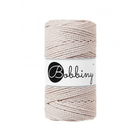 Cielisty sznurek do makramy 3ply 3mm 100m Bobbiny
