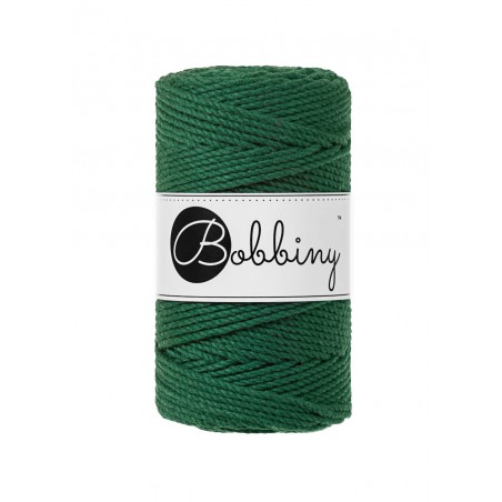 Pine Green 3ply Macrame Rope 3mm 100m