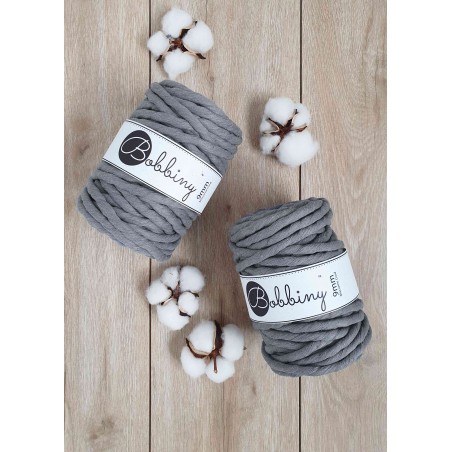 Steel Makramee-Kordel 9mm 30m Bobbiny