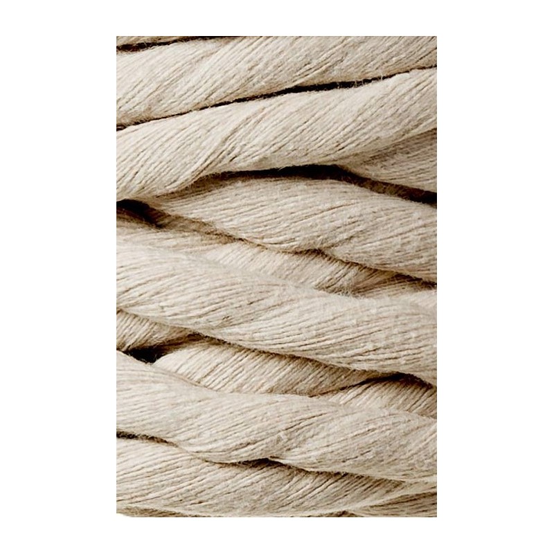Beige Macrame Cord 9mm 30m Bobbiny