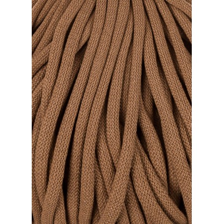 Caramel braided cord 9mm 100m Bobbiny