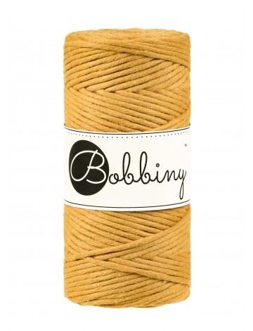 Mustard | corde pour macramé 3mm 100m | BOBBINY