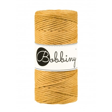 Mustard Macrame Cord 3mm 100m - BOBBINY