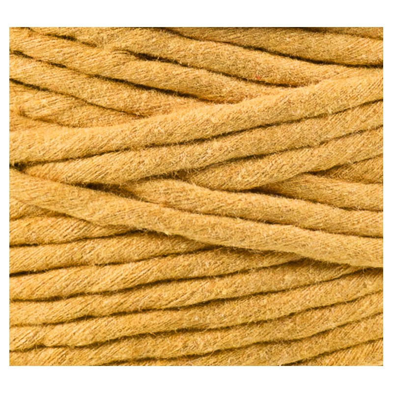 Mustard Macrame Cord 5mm 100m - BOBBINY
